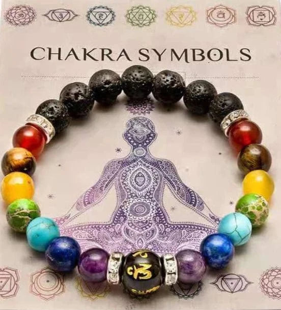 Bracelet 7 Chakras | Zen Symbols | Zenyopi 7Chakra