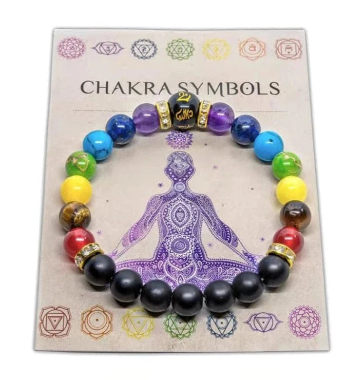 Bracelet 7 Chakras | Zen Symbols | Zenyopi 7Chakra 2