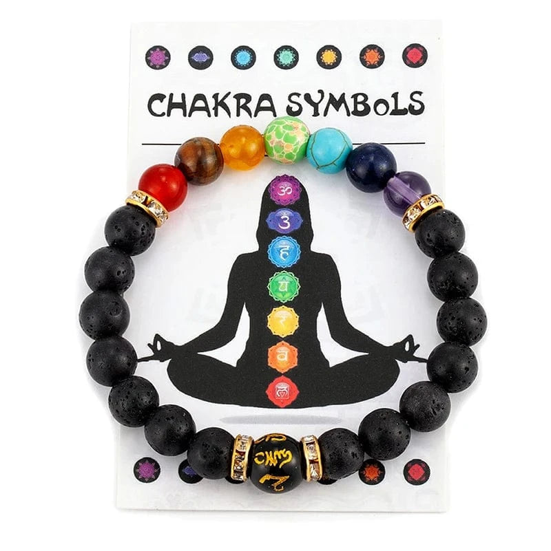 Bracelet 7 Chakras | Zen Symbols | Zenyopi 7Chakra 7
