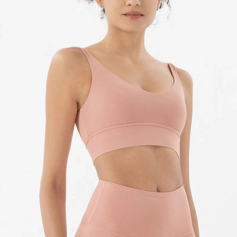 Brassiere Yoga | Top Slim Pink Pastel / S