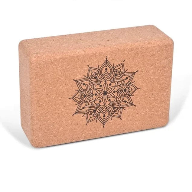 Brique yoga | Zen wood motif TYPE 1