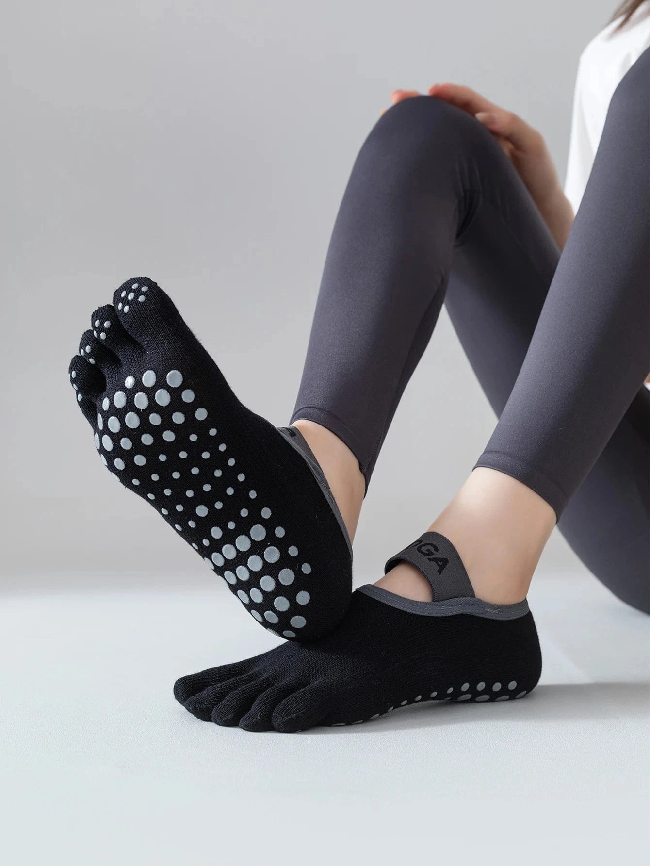 Chaussette pour Yoga | 5 Doigts Femme