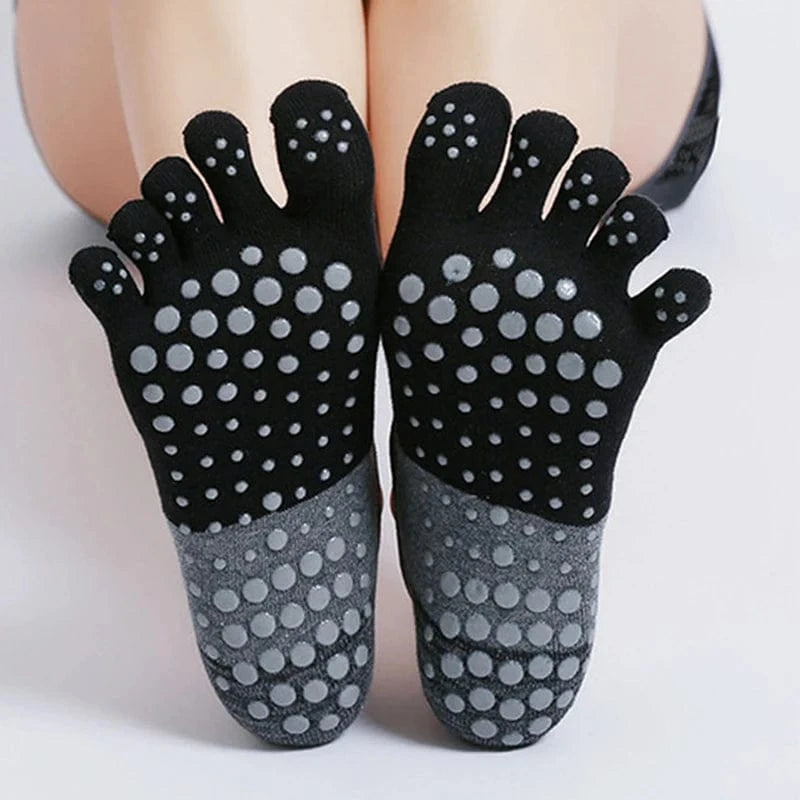 Chaussette pour Yoga | Five Grip Black / One Size
