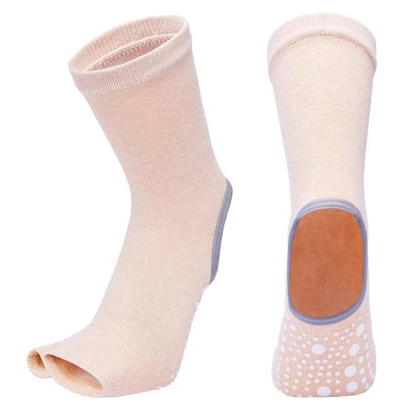 Chaussette pour Yoga | Liberty Color Beige / EU35-43 US 4.5-8.5