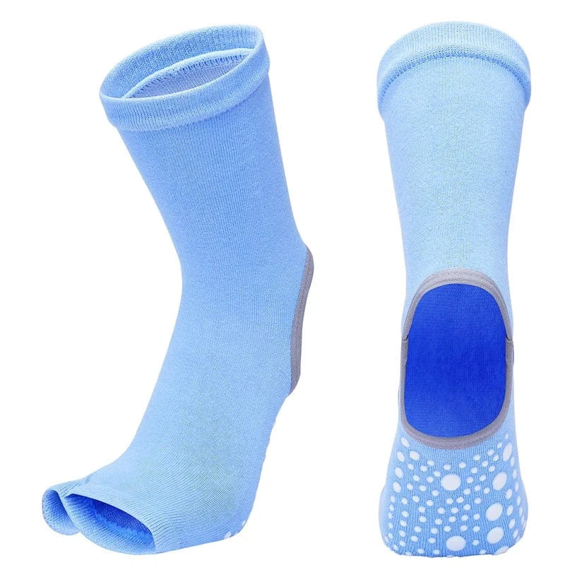 Chaussette pour Yoga | Liberty Color Blue / EU35-43 US 4.5-8.5