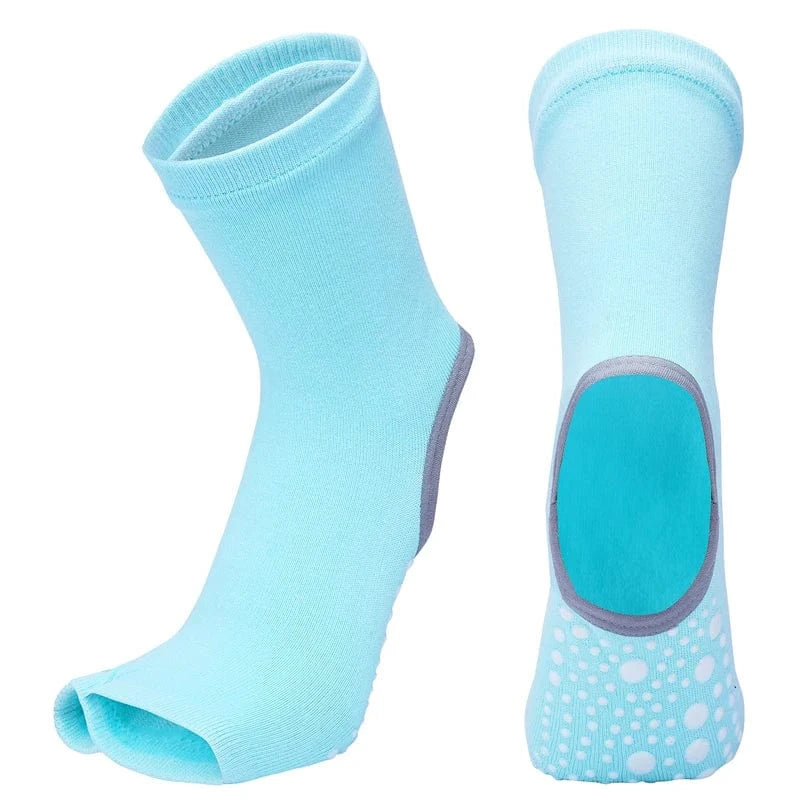 Chaussette pour Yoga | Liberty Color Green / EU35-43 US 4.5-8.5