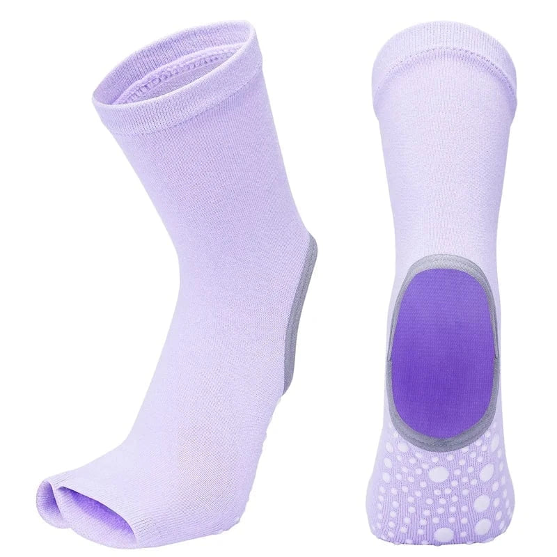 Chaussette pour Yoga | Liberty Color Purple / EU35-43 US 4.5-8.5