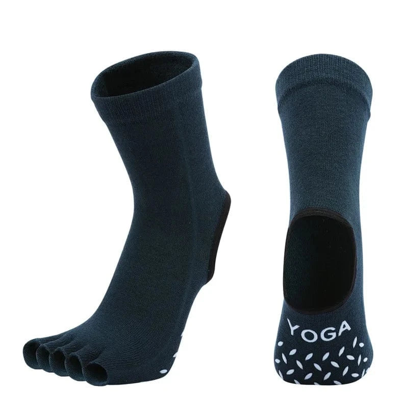 Chaussette pour Yoga | Liberty Green / eur 35-42