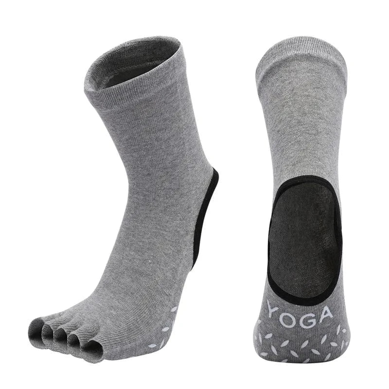 Chaussette pour Yoga | Liberty Grey / eur 35-42