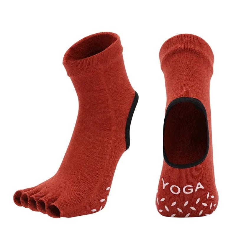 Chaussette pour Yoga | Liberty Red / eur 35-42