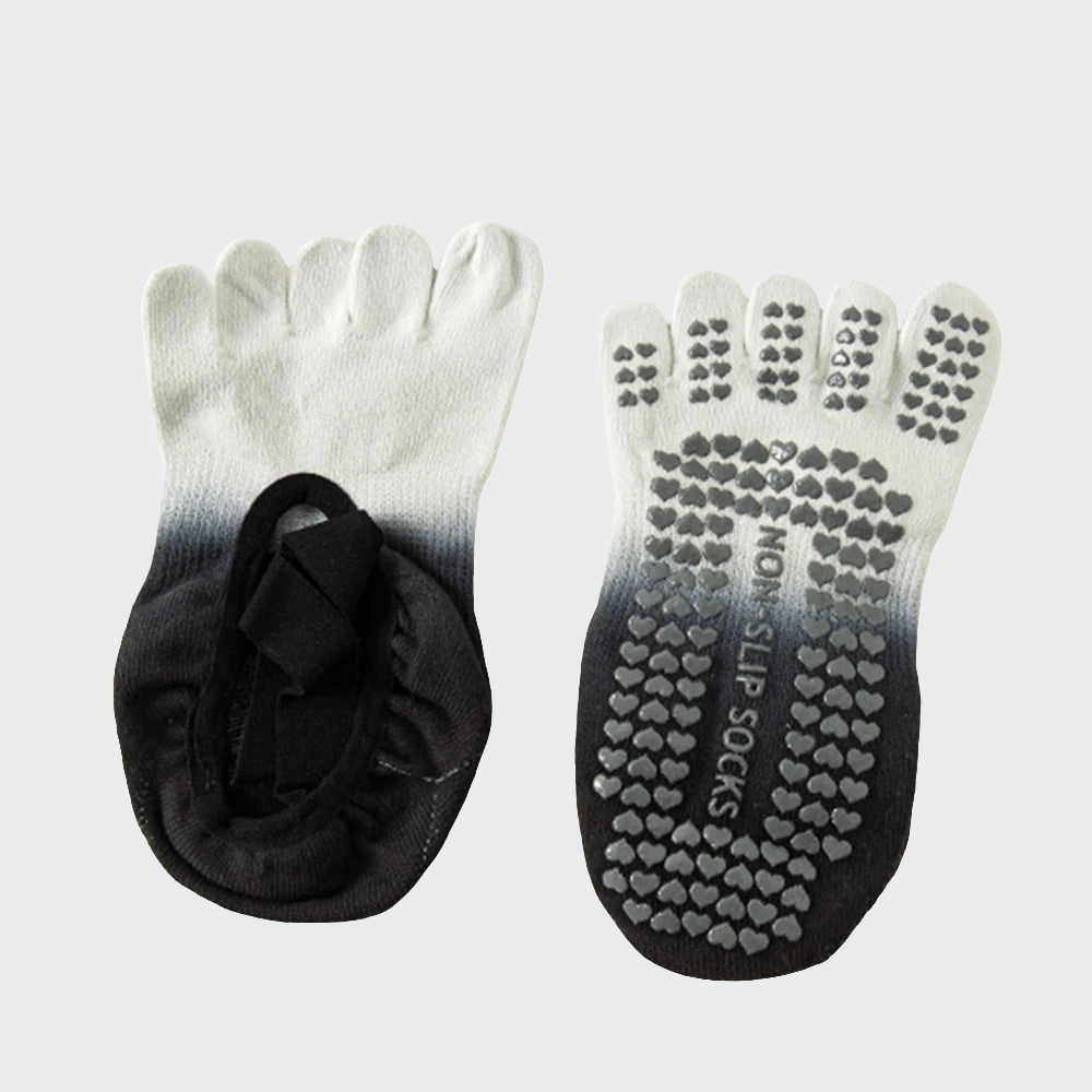 Chaussette pour Yoga | Premium Socks grey black / EU36-41