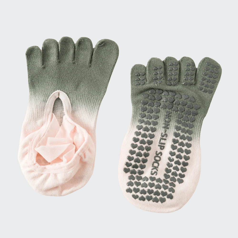 Chaussette pour Yoga | Premium Socks grey pink / EU36-41