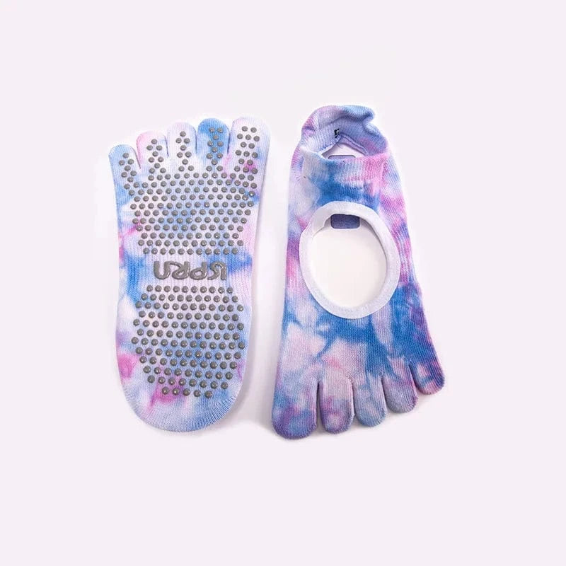 Chaussette pour Yoga | Pro Socks Blue Purple / EUR 35-39