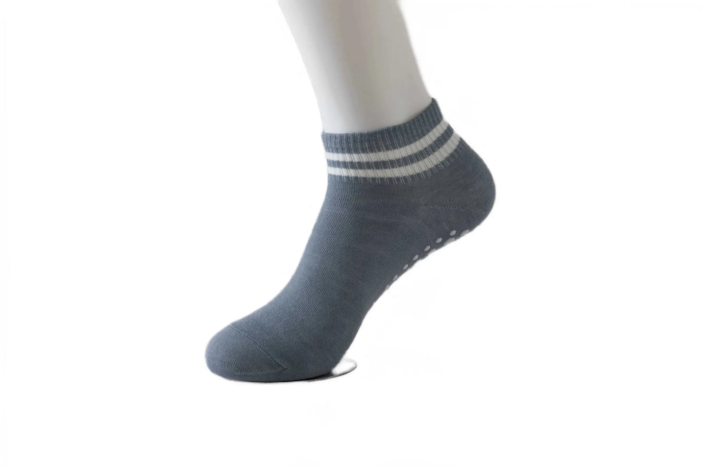 Chaussette Pour Yoga | Trait Bi-Color GRAY