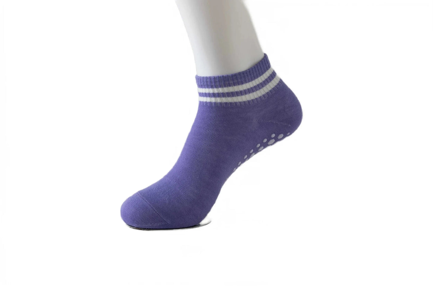 Chaussette Pour Yoga | Trait Bi-Color PURPLE