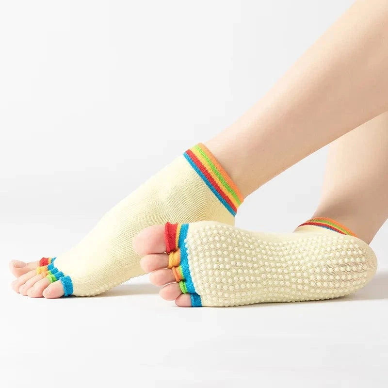 Chaussette pour yoga | Zen five Colorfoul B / EUR 35-40 US 4.5-8.5