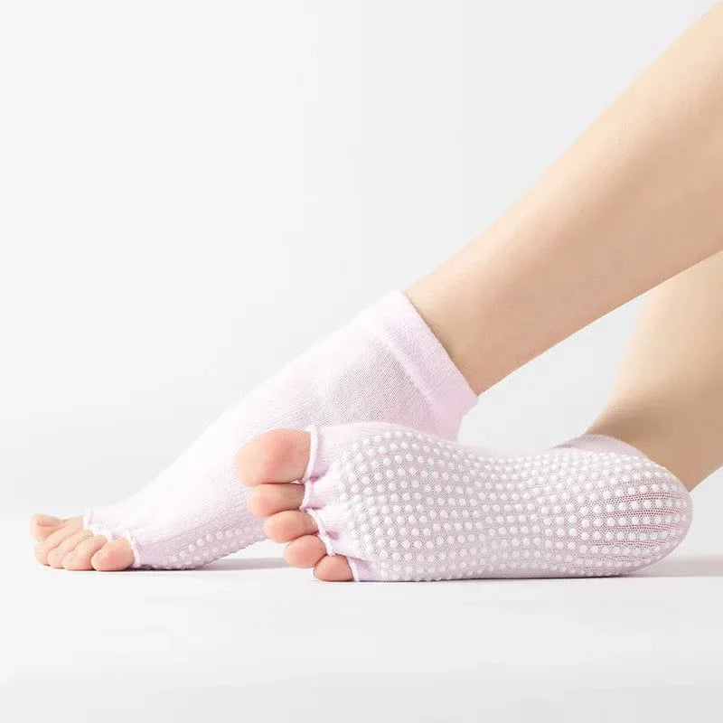 Chaussette pour yoga | Zen five Colorfoul Pink / EUR 35-40 US 4.5-8.5