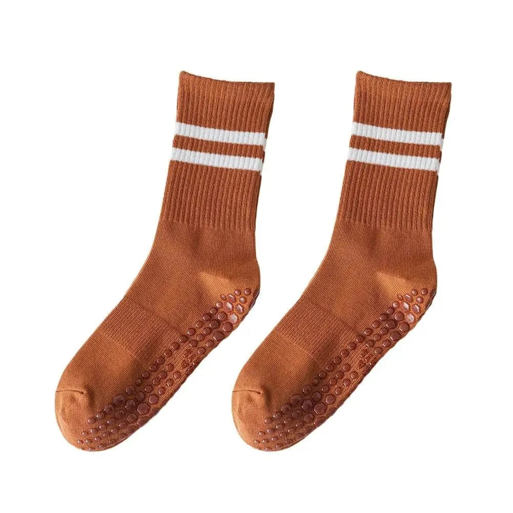 Chaussette Yoga | Long Pro brown