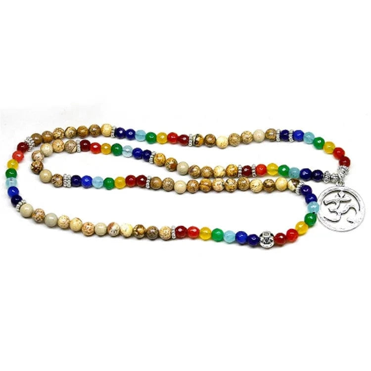 Collier 7 Chakras | Stone| Zenyopi picture stone