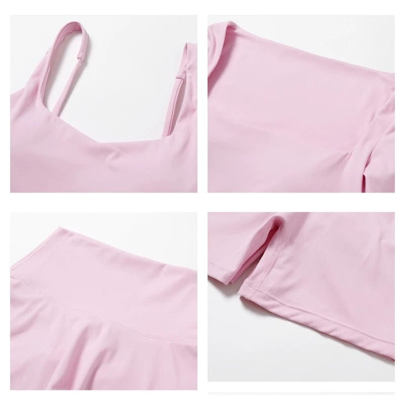Combinaison Yoga | Crop Top Pant 2PCS : 8 coloris tendances
