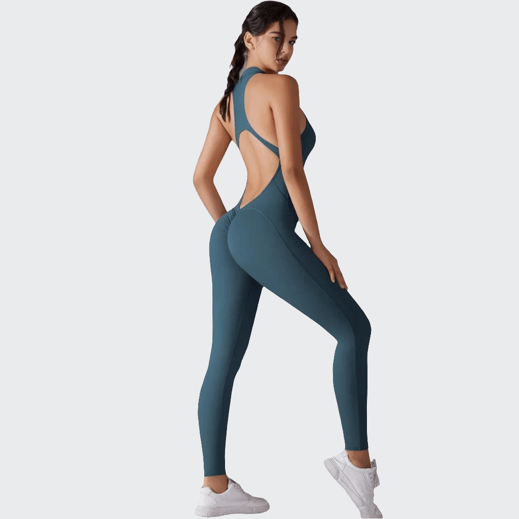 Combinaison yoga | Dos V Indigo / XL