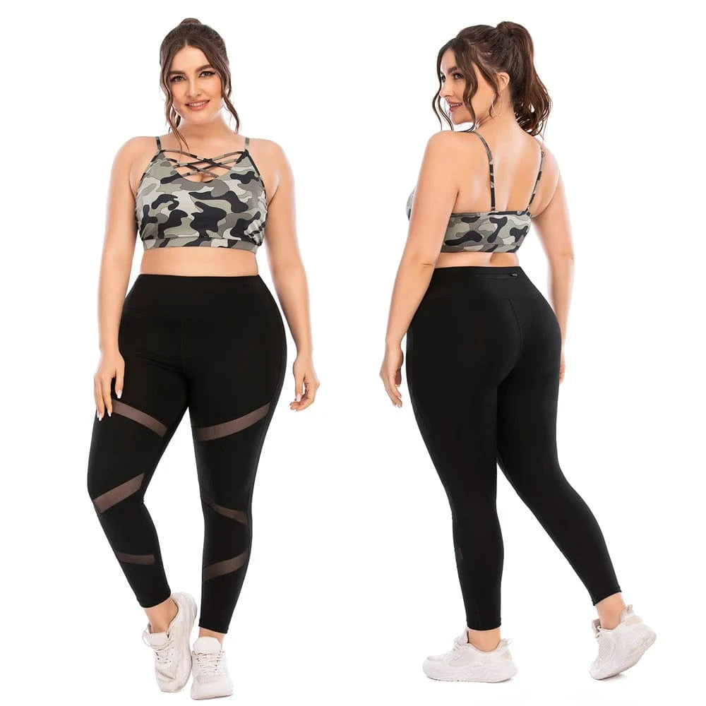 Combinaison Yoga | Plus Size Motif 12023 / XXL