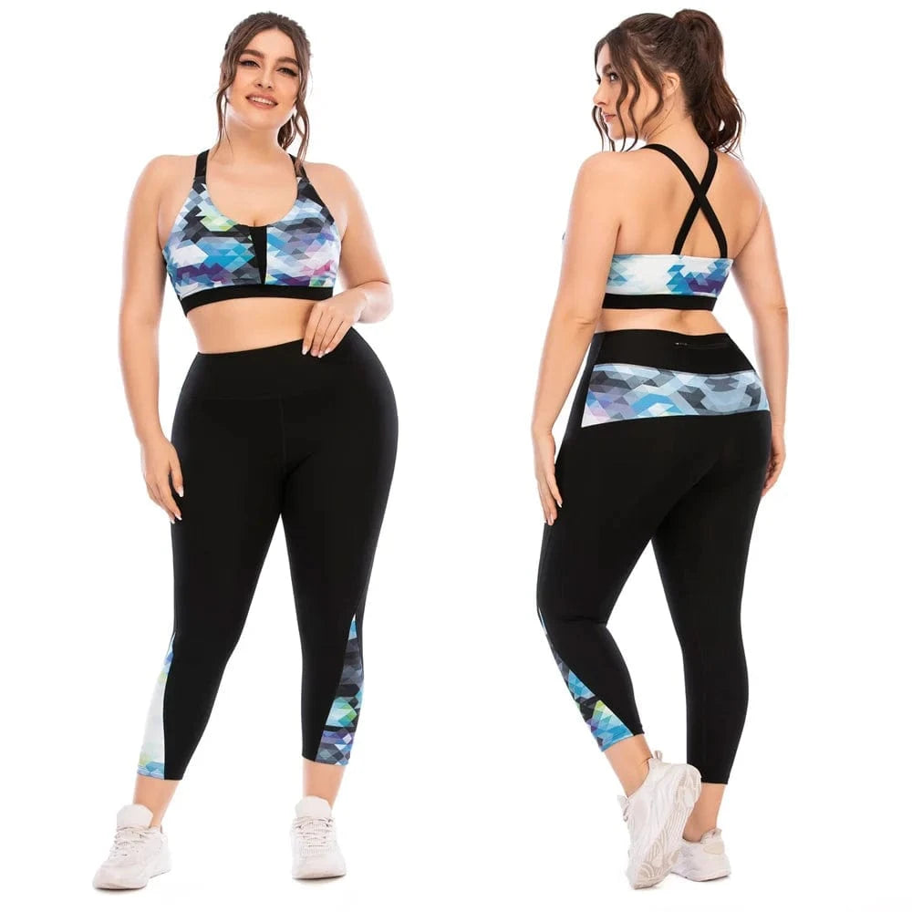 Combinaison Yoga | Plus Size Motif 12025 / XXL