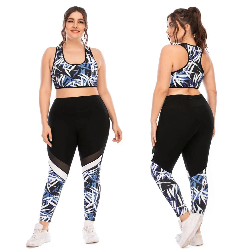 Combinaison Yoga | Plus Size Motif 12037 / XXL