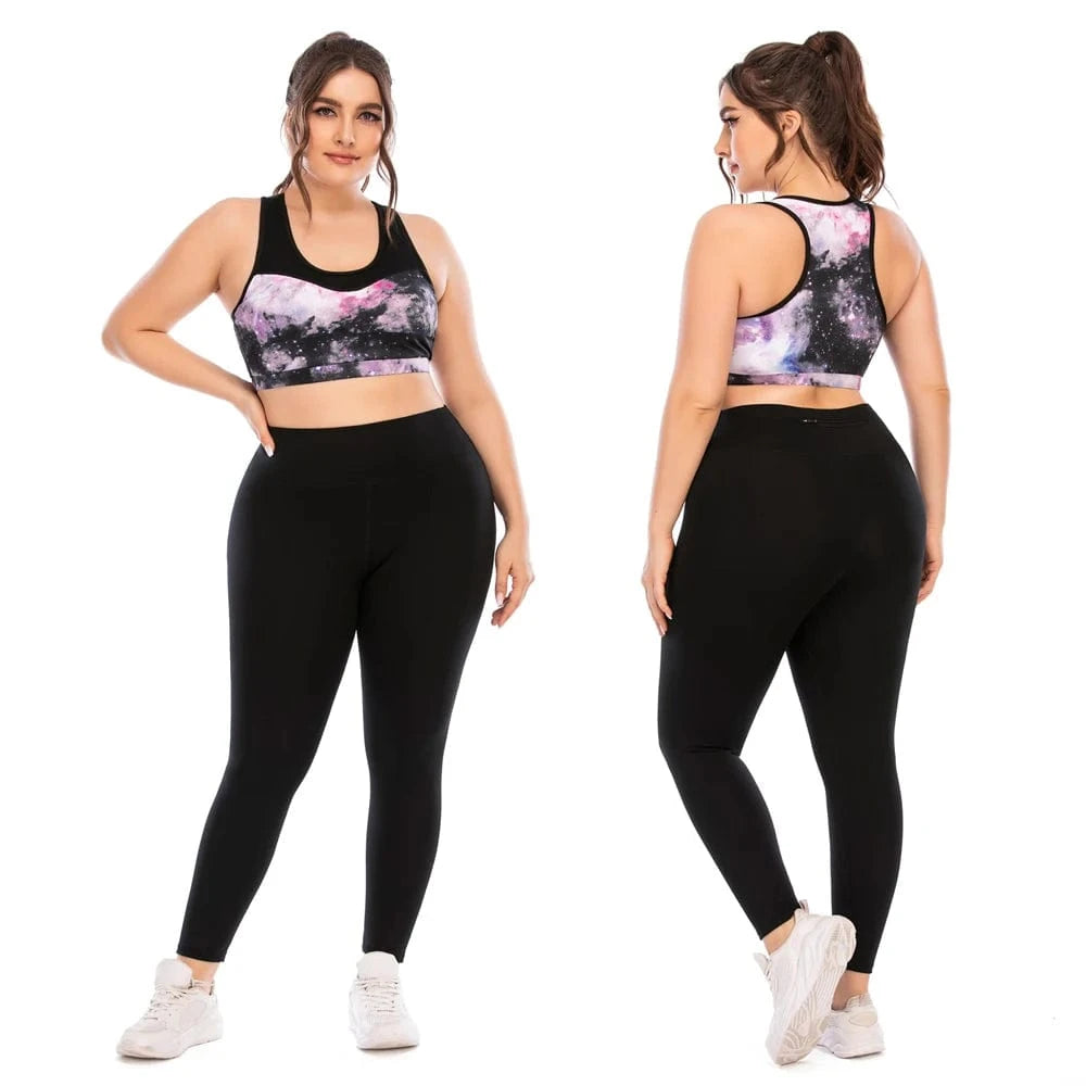 Combinaison Yoga | Plus Size Motif 12041 / XXL
