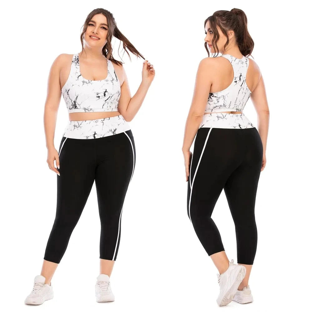 Combinaison Yoga | Plus Size Motif 12045 / XXL