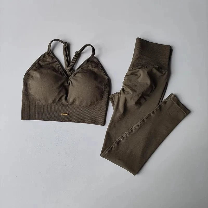 Combinaison Yoga | Zen ColV Khaki Brown / S