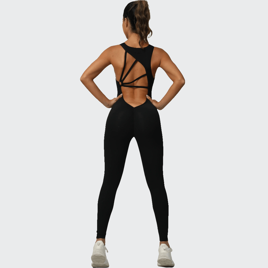 Combinaison Yoga | Zen Dos Design black / L