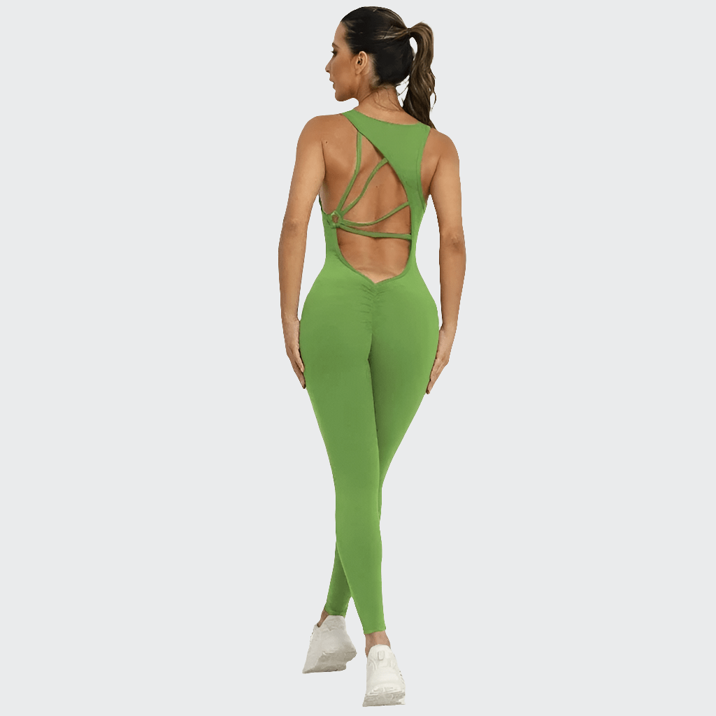 Combinaison Yoga | Zen Dos Design green / L