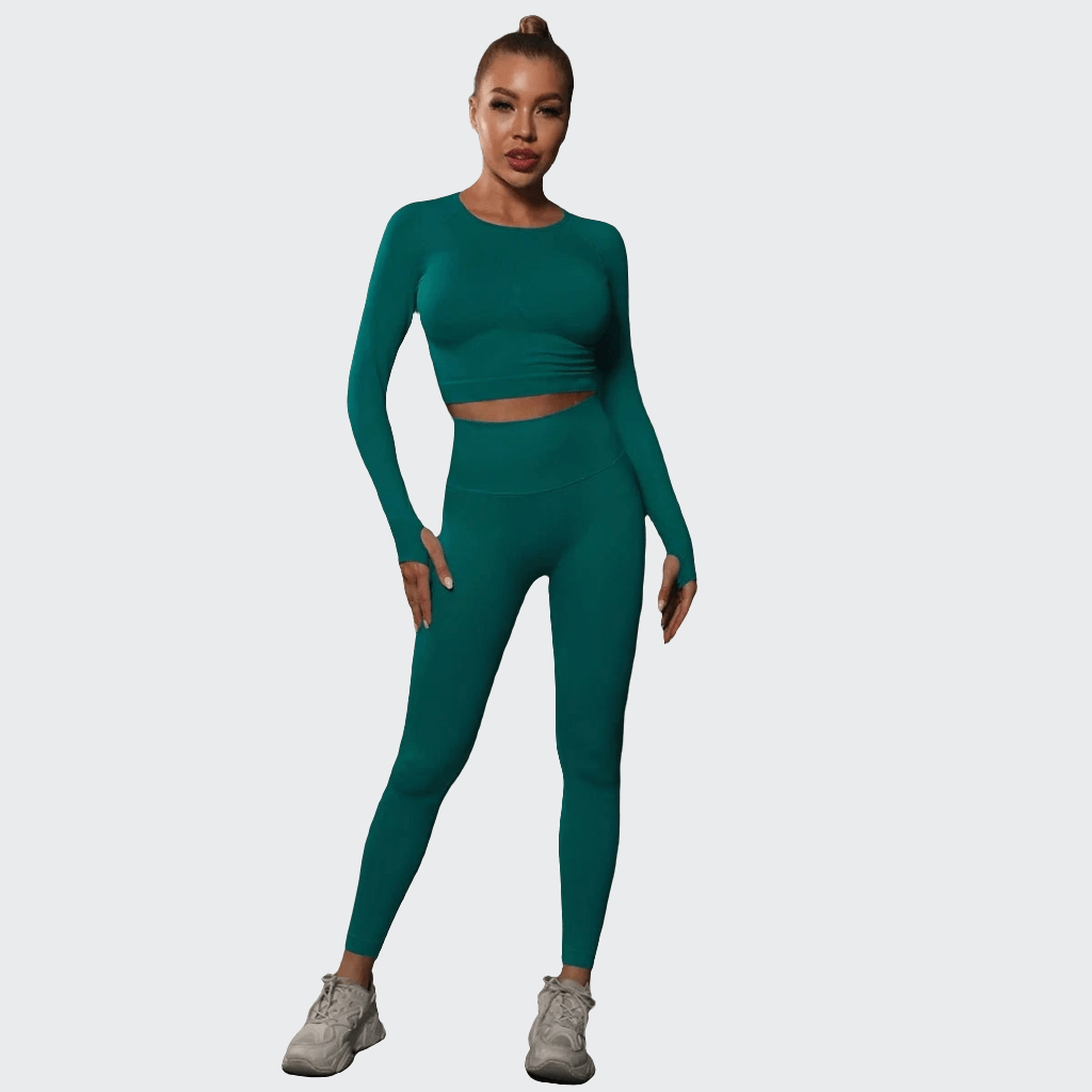 Combinaison yoga | Zen Push 2PCS Dark Green / M