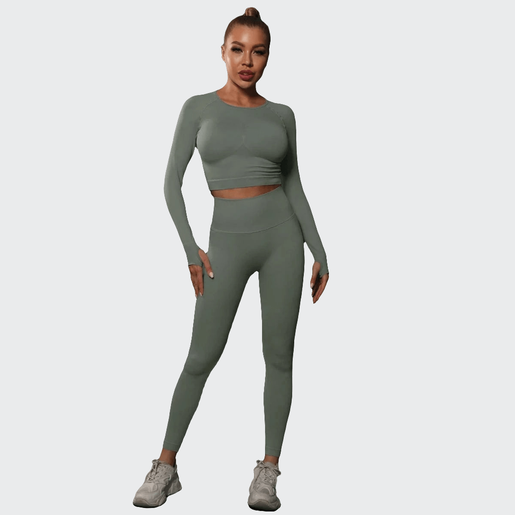 Combinaison yoga | Zen Push 2PCS Grey / L