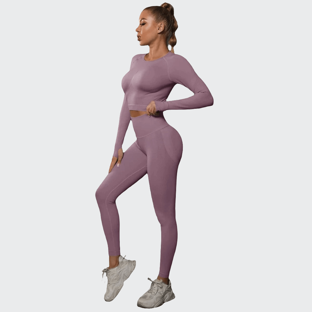 Combinaison yoga | Zen Push 2PCS Light Purple / S