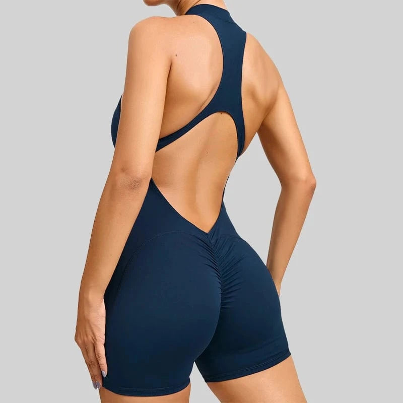 Combinaison yoga | Zen Summer DosV Navy Blue / L