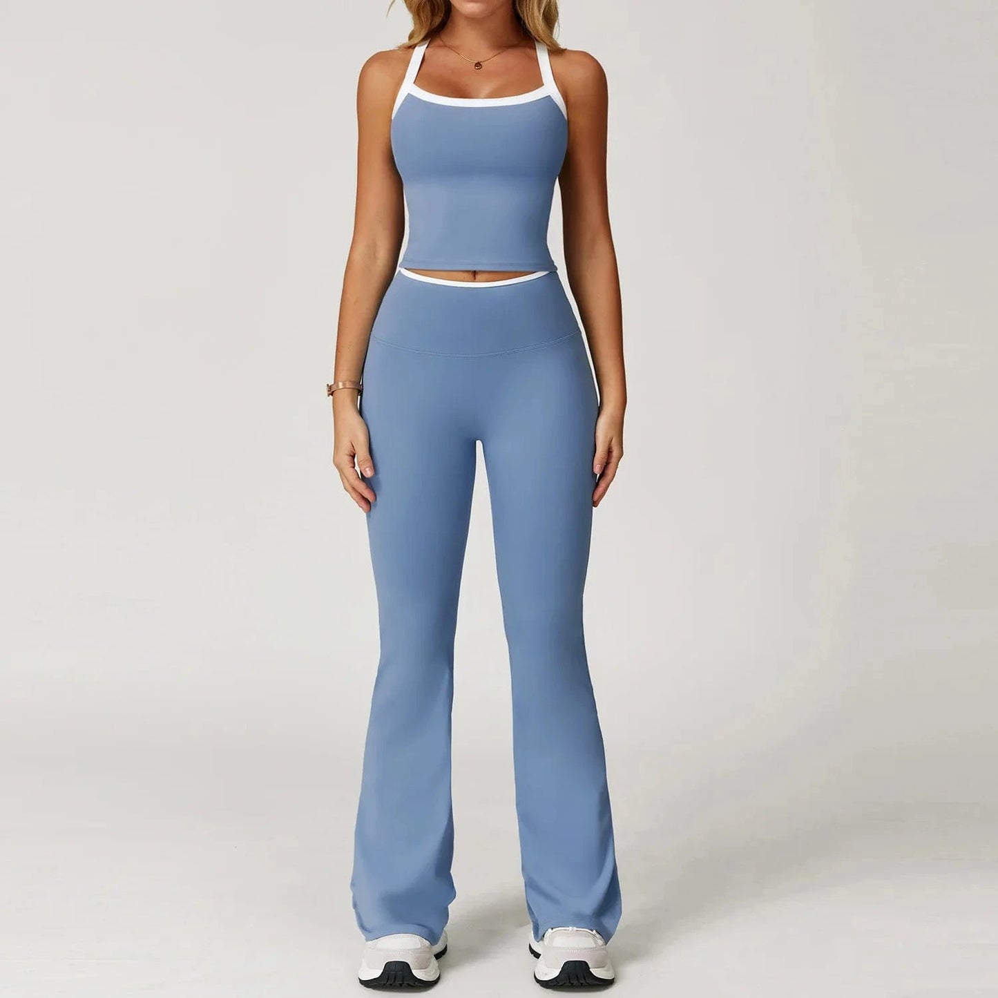 Ensemble Yoga Femme | Zen Bi-Color Large Haze Blue Set 2 / XL