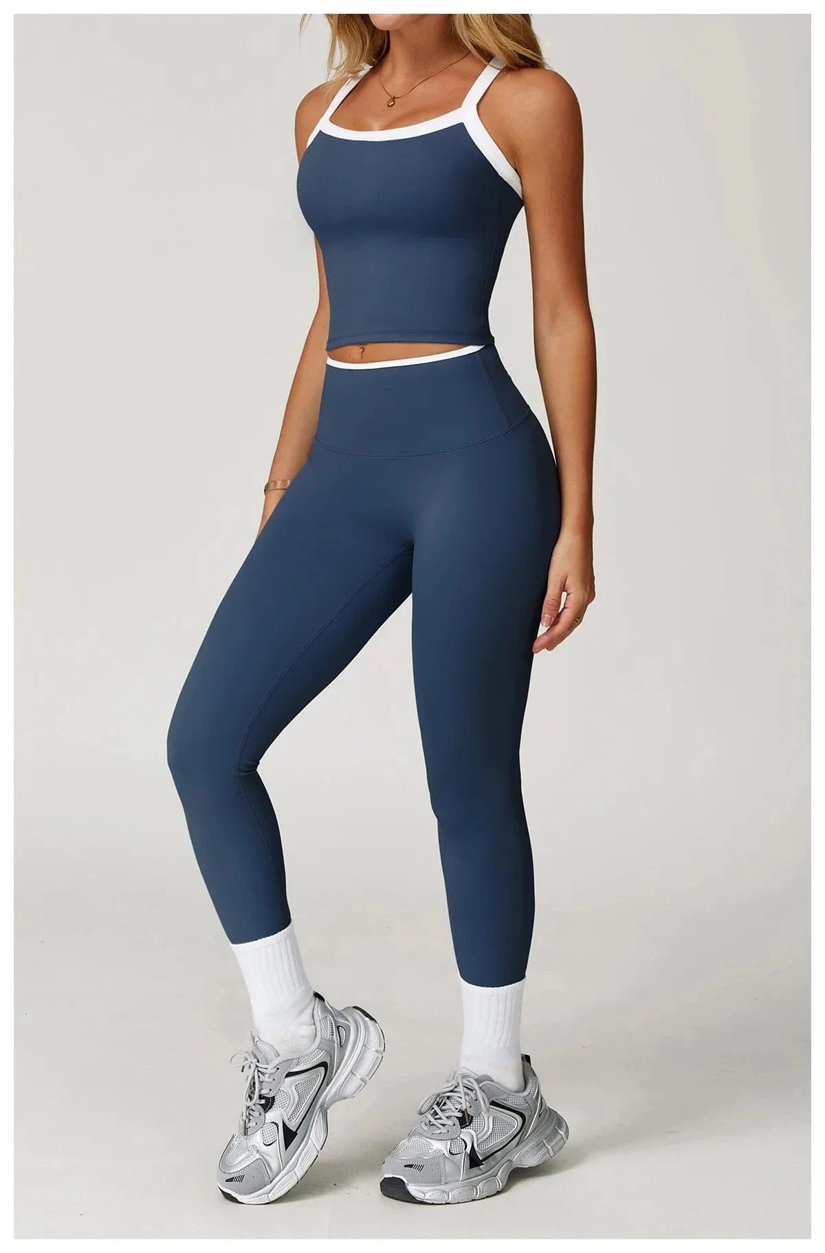 Ensemble Yoga Femme | Zen Bi-Color Leggin