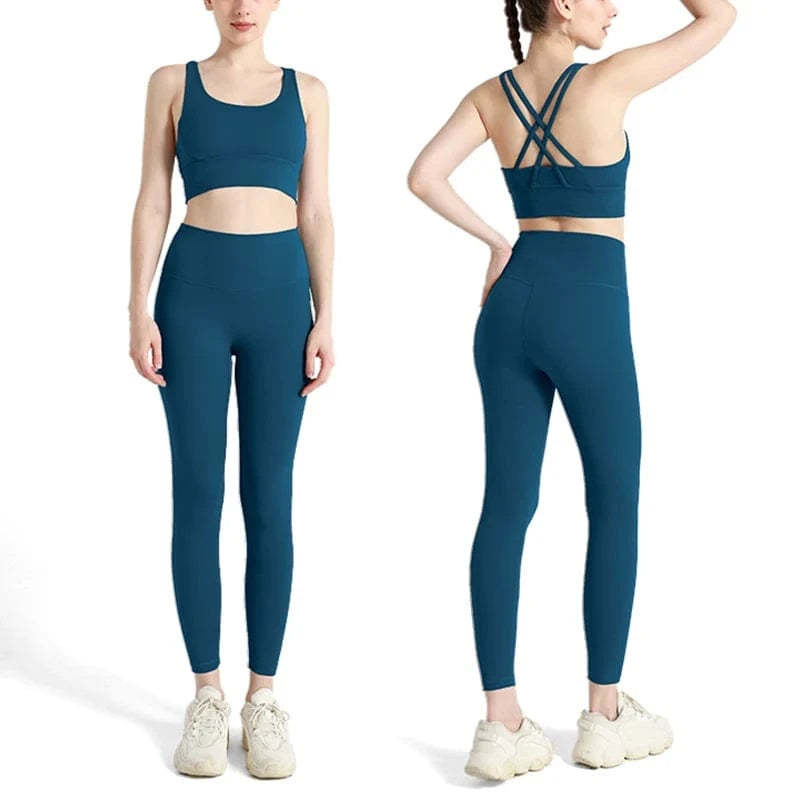 Ensemble Yoga Femme| Zen Full Color Dark Blue / XL
