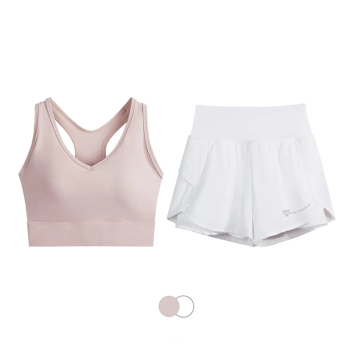 Ensemble Yoga Femme | Zen Premium Brassière : style et confort. Pink Set / XXXL