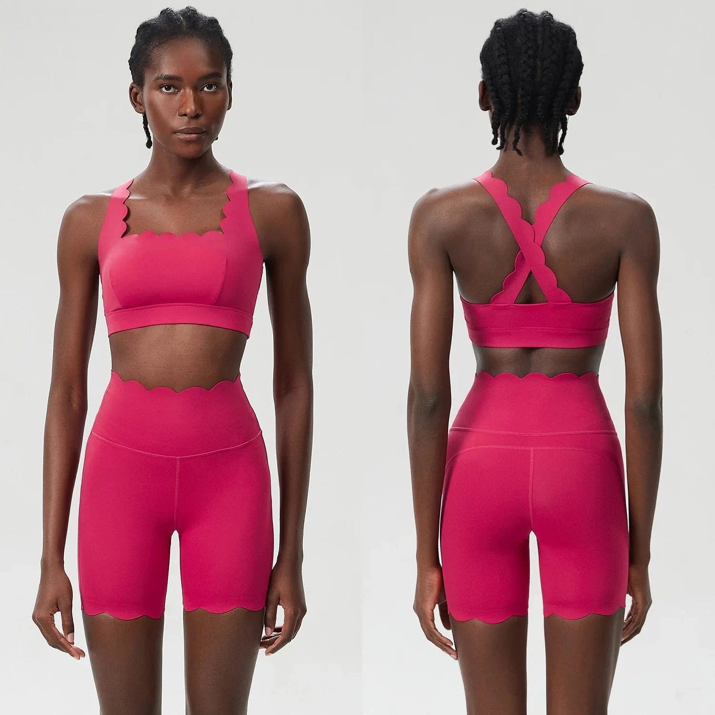 Ensemble Yoga Femme | Zen Summer Biwave Berry red / XL