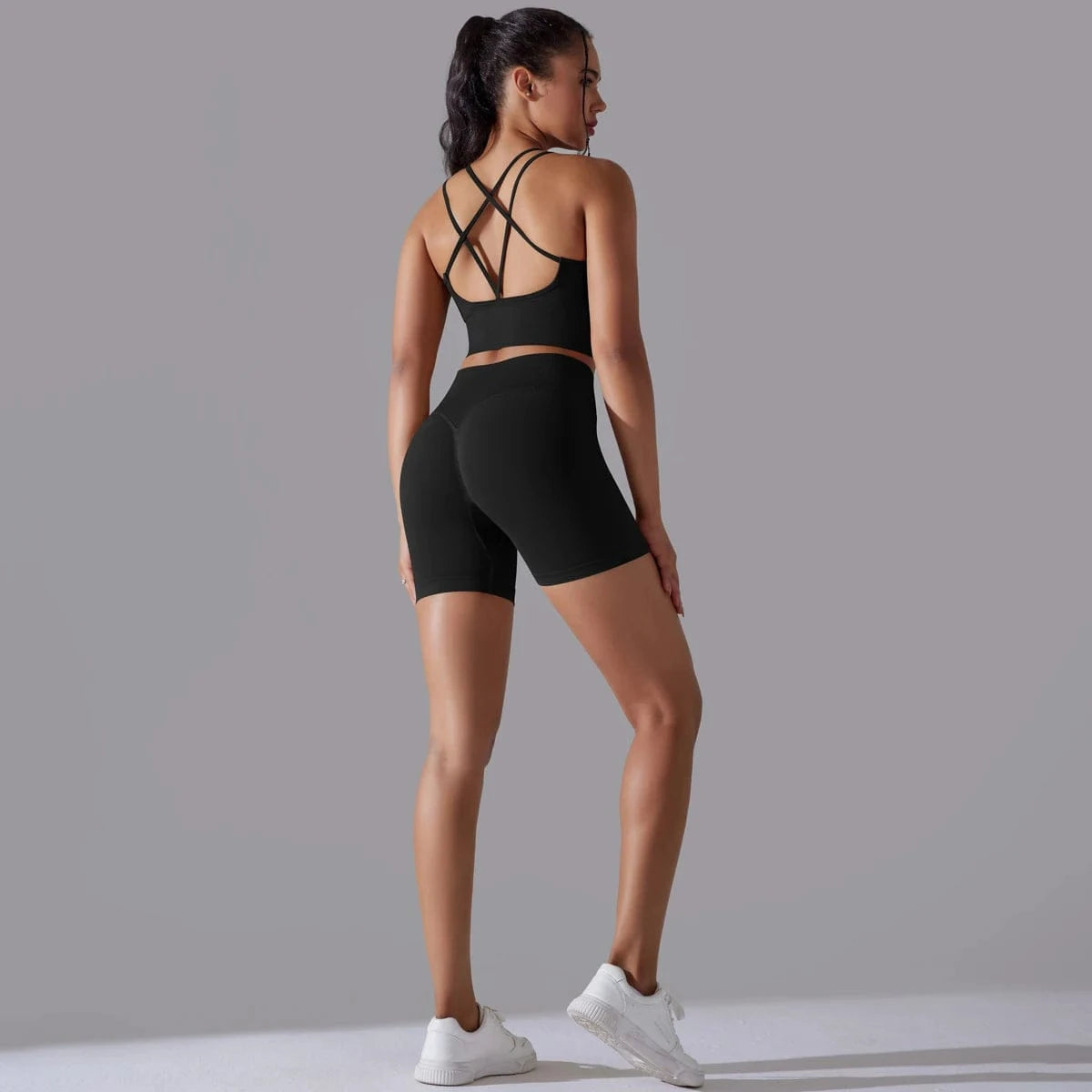 Ensemble Yoga Femme | Zen Summer Style Black / L