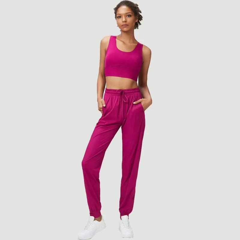 Ensemble Yoga Femme | Zen Yoga Athletic Red pink / XL