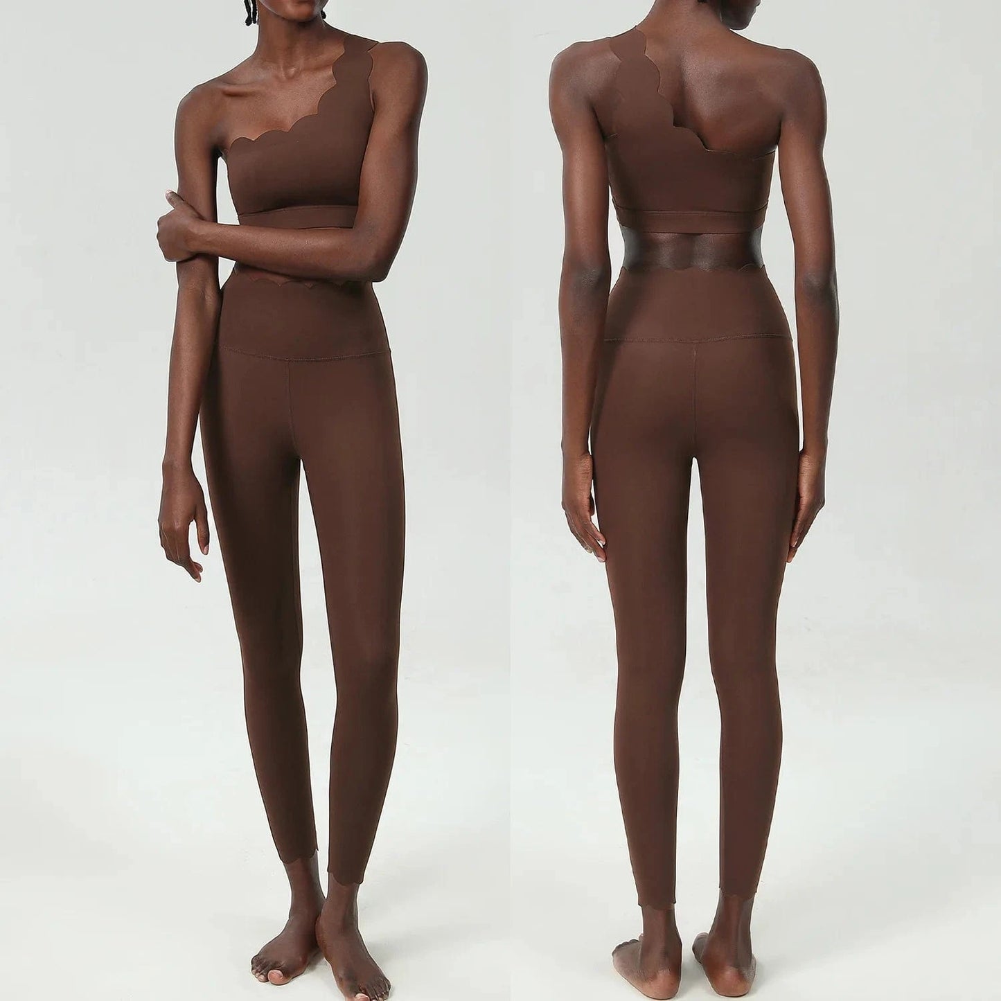 Ensemble Yoga Femme | Zen Yoga Uniwave Dark coffee / XL