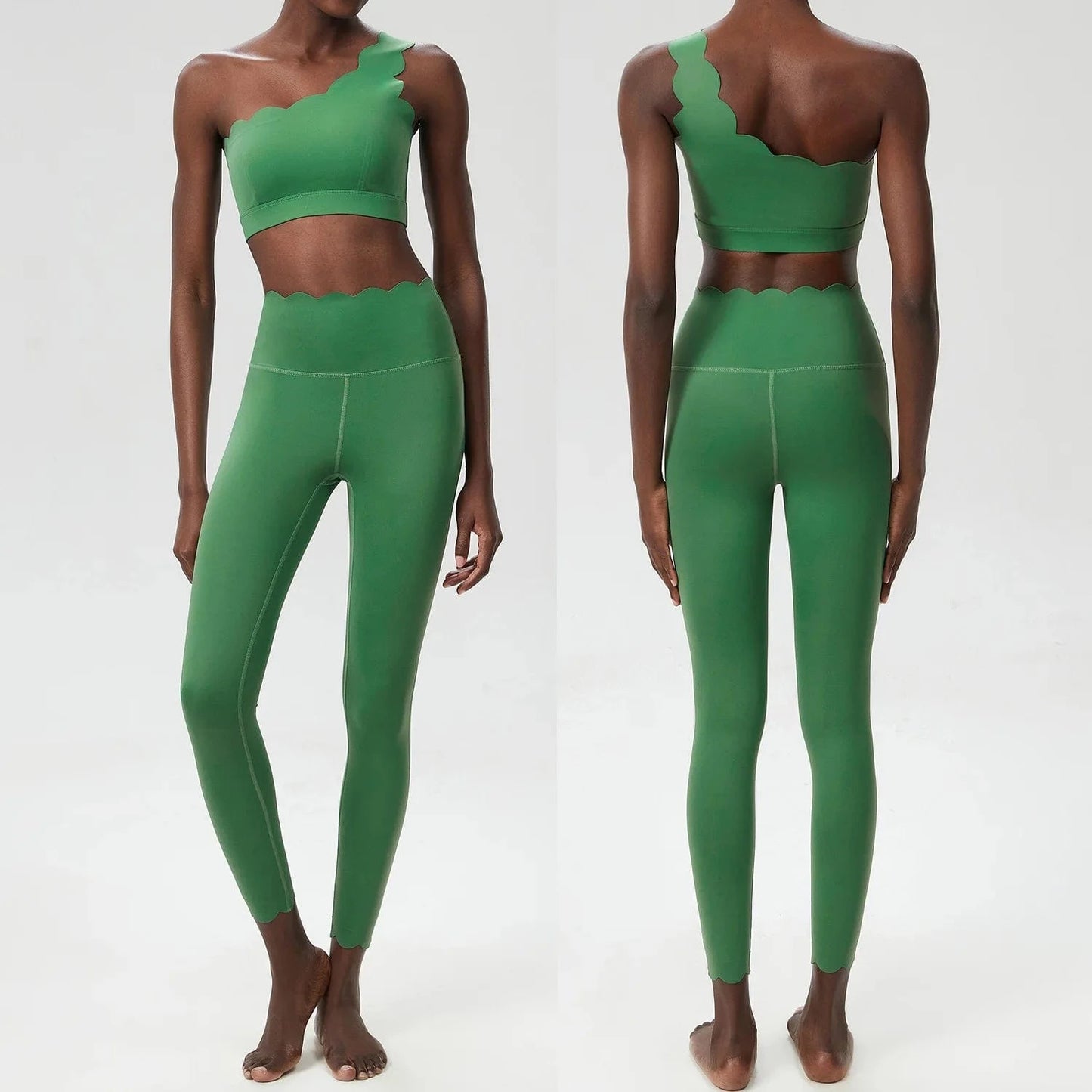 Ensemble Yoga Femme | Zen Yoga Uniwave Dark green / XL