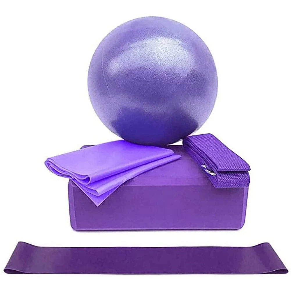 Materiel Yoga | Kit 5Pcs Color PURPLE