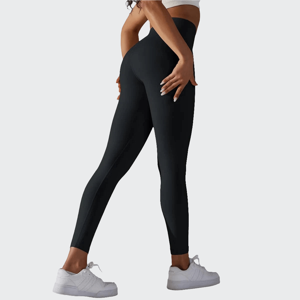 Pantalon Yoga Femme | Leggins Regular Taille Haute