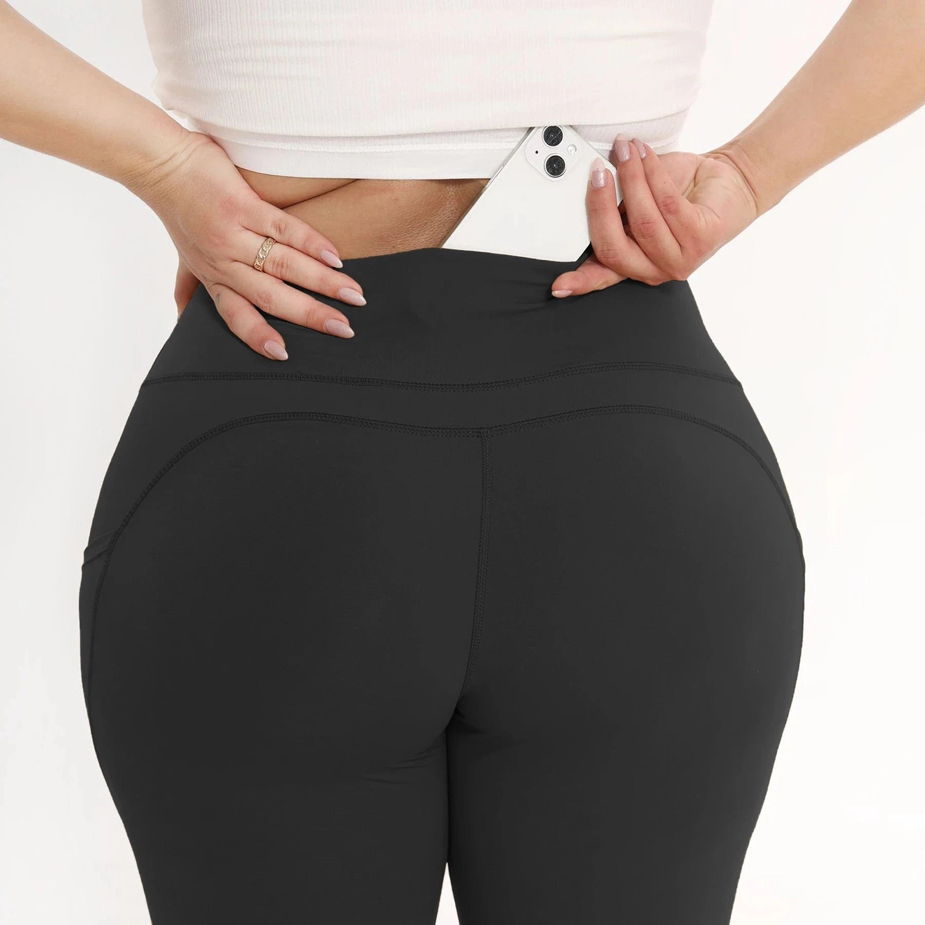 Pantalon Yoga Femme | Plus Size Pocket