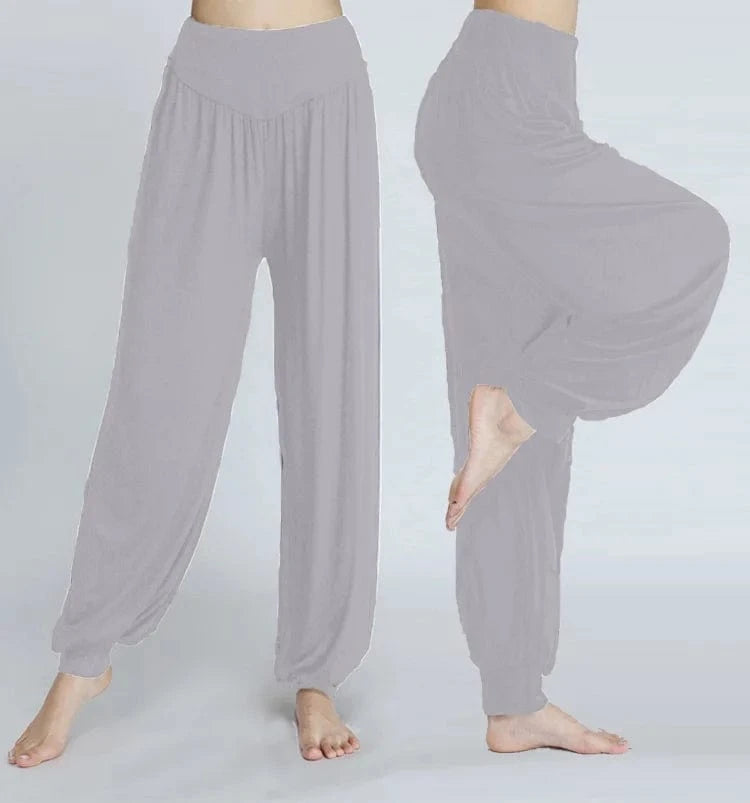 Pantalon Yoga Femme | Yog Zen light gray / XXL